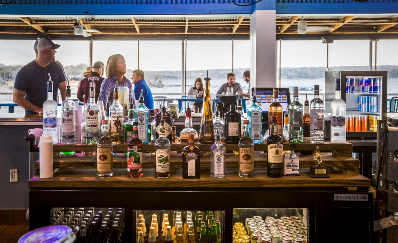Bar area